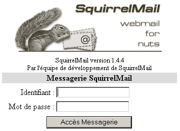 squirrelmail client